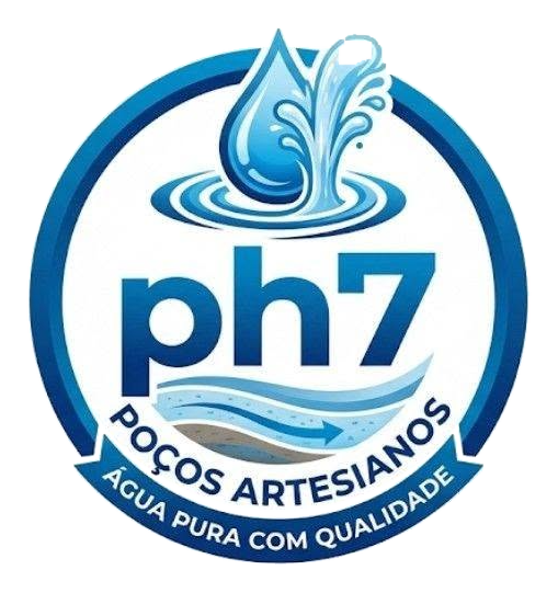 Logo oficial PH7 Poços Artesianos